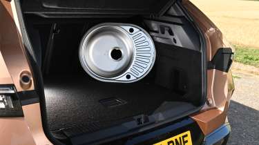 Vauxhall Grandland Electric GS long-term - sink in boot